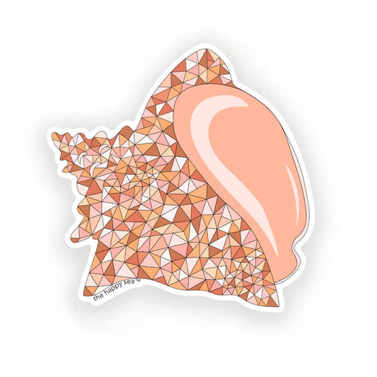 3" Conch Vinyl Sticker