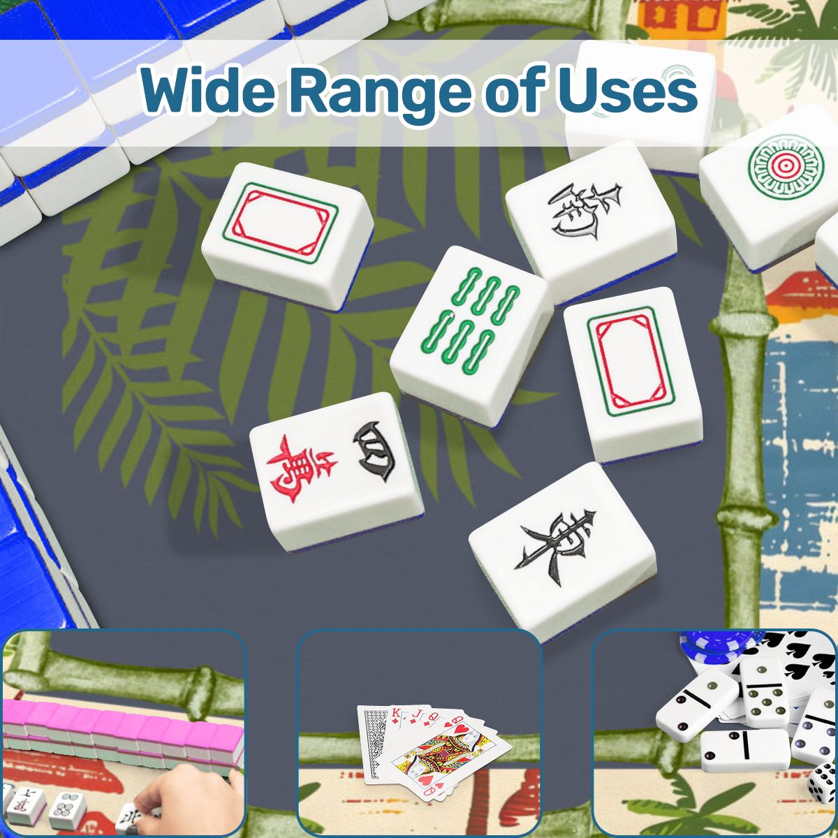 Old World Heritage Mini Mahjong Mat