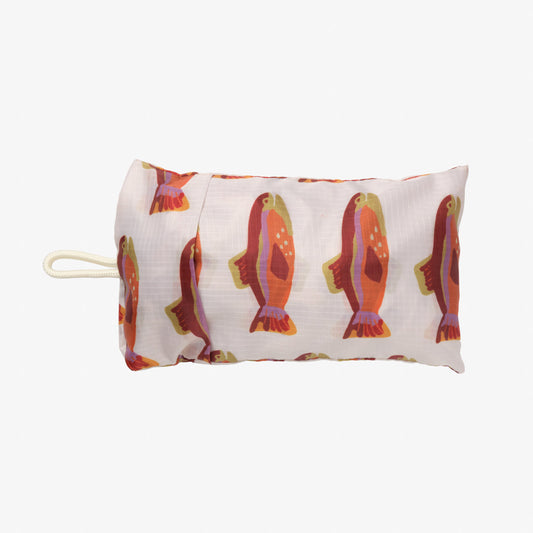 Trout - Reusable Market Tote Bag