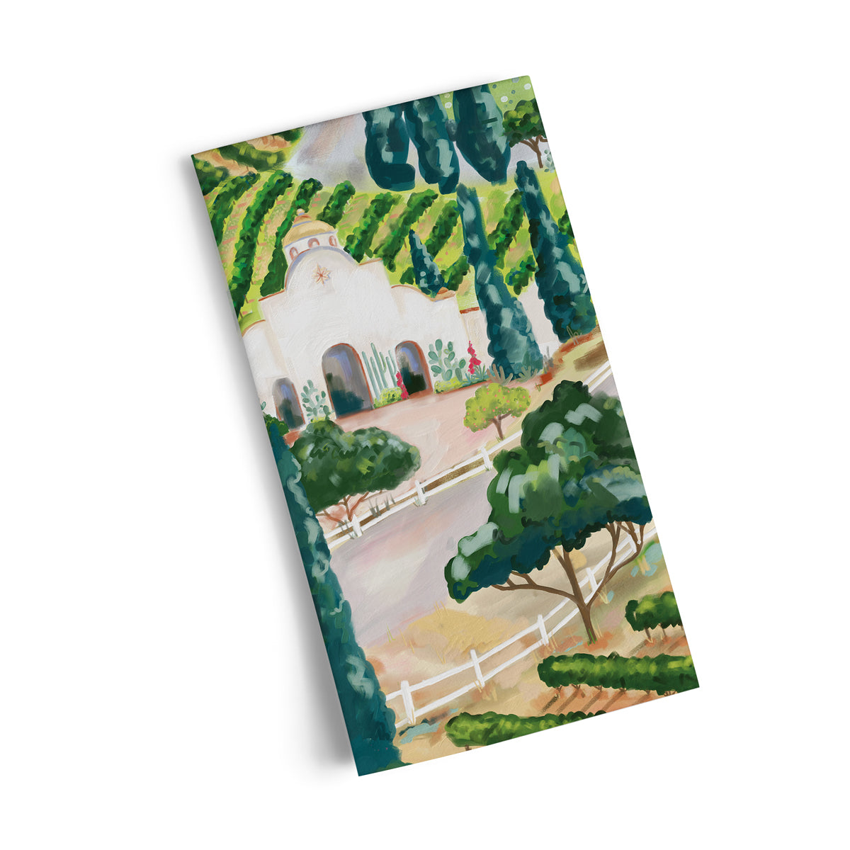 Vineyard Cotton Tea Towel