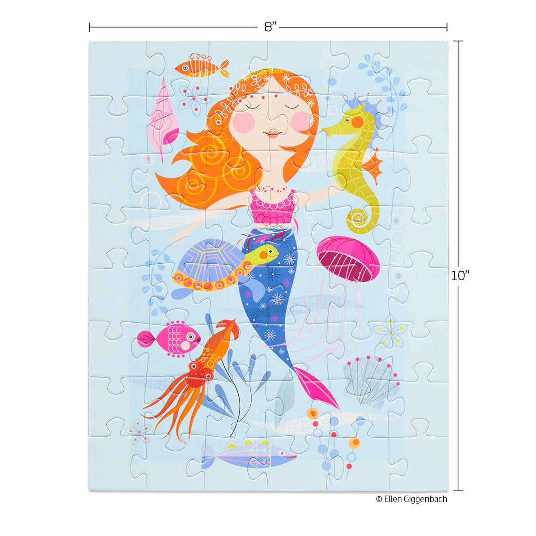 Mermaid and Friends 48 Piece Jigsaw Puzzle Snax