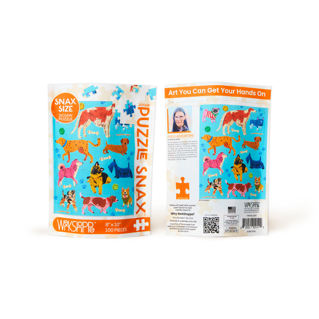 Pooches Playtime 100 Piece Jigsaw Puzzle