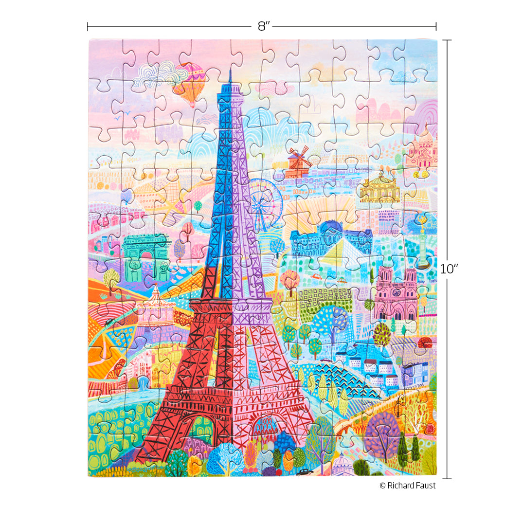 Paris Holiday 100 Piece Jigsaw Puzzle