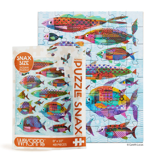 Fishes 48 Piece Puzzle Snax