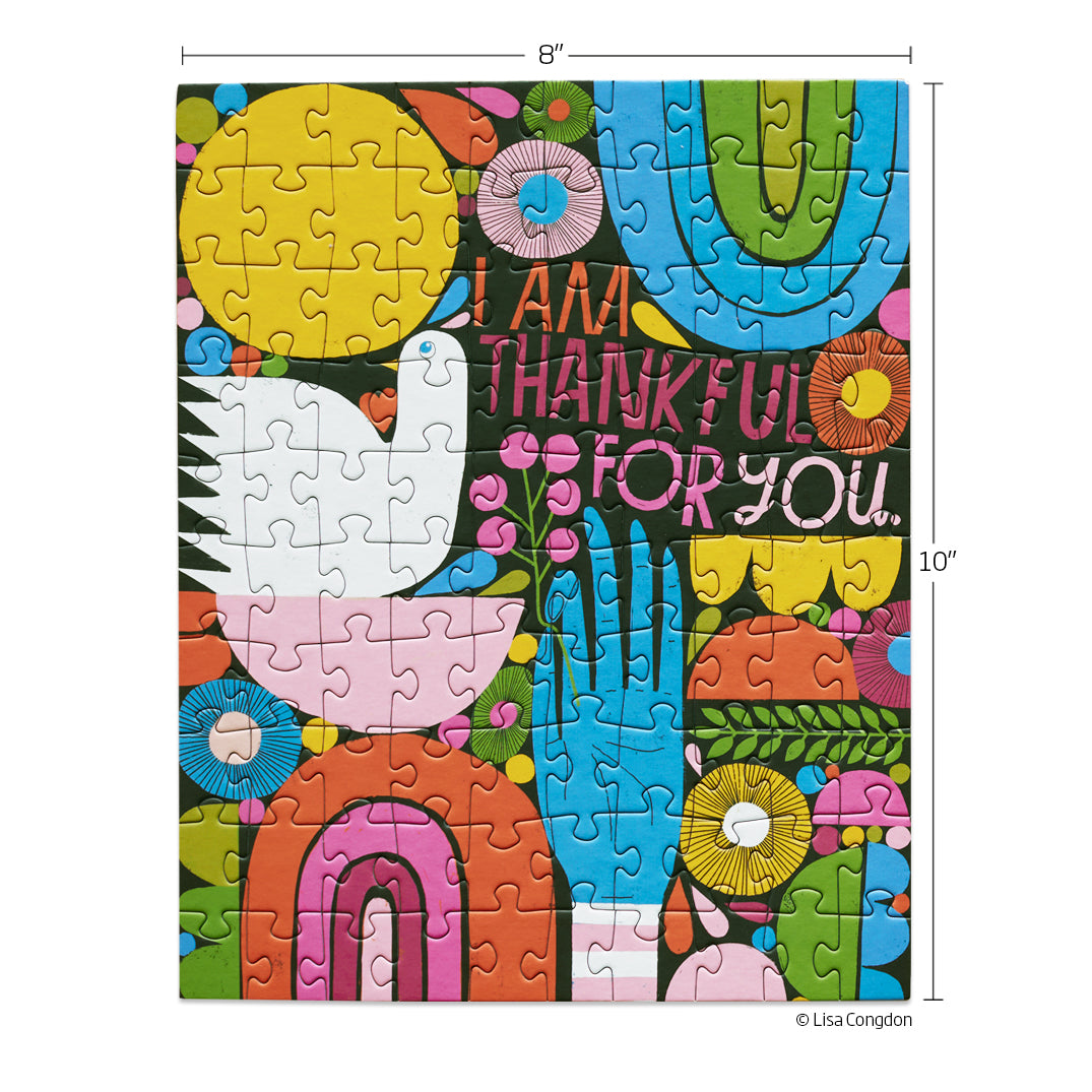 Thankful For You 100 Piece Puzzle Snax