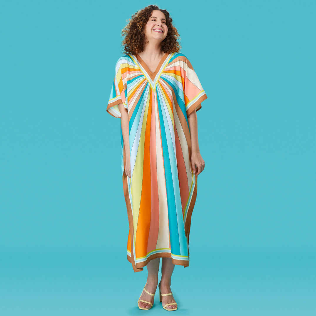 Sun Stripes Caftan