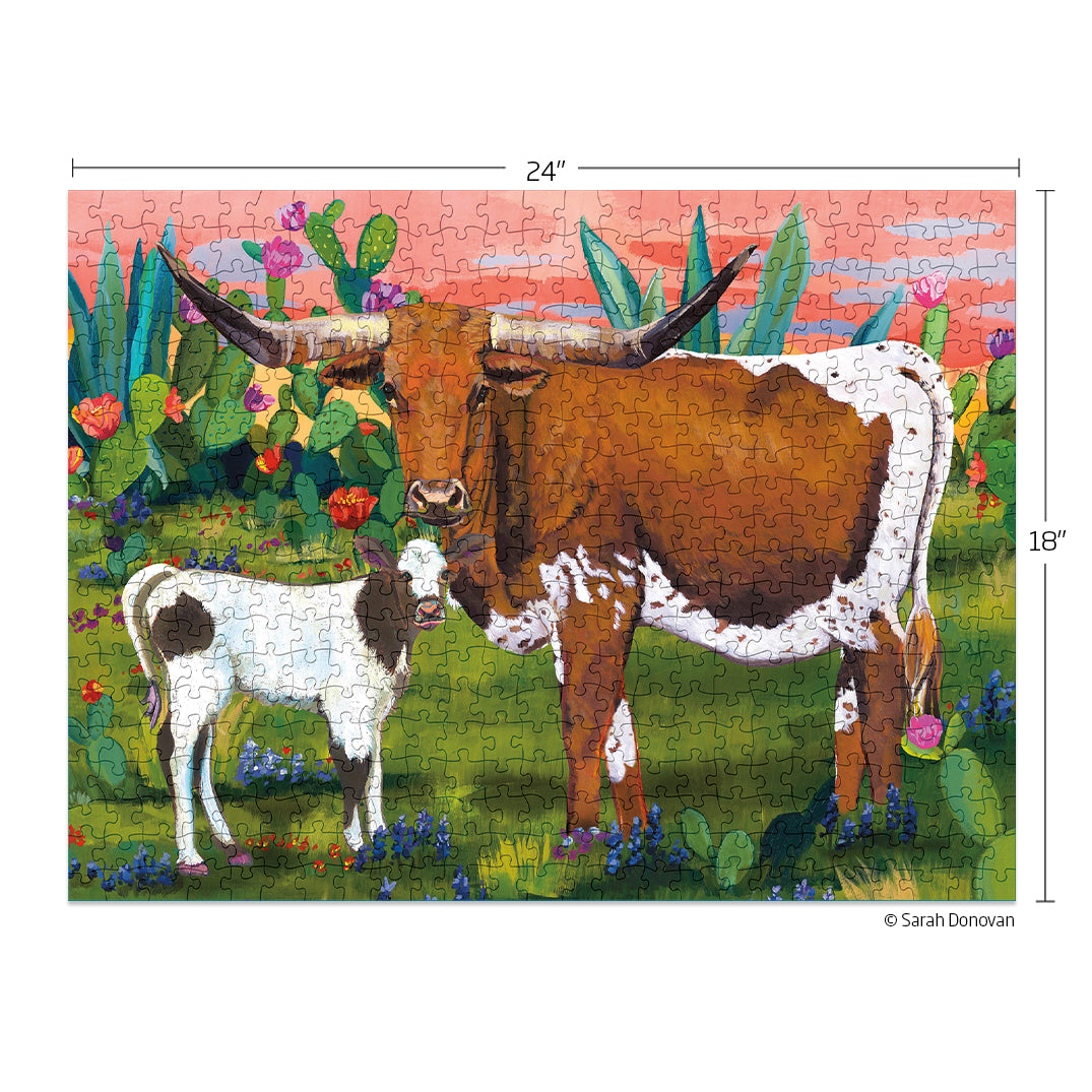 Longhorns 500 Piece Puzzle