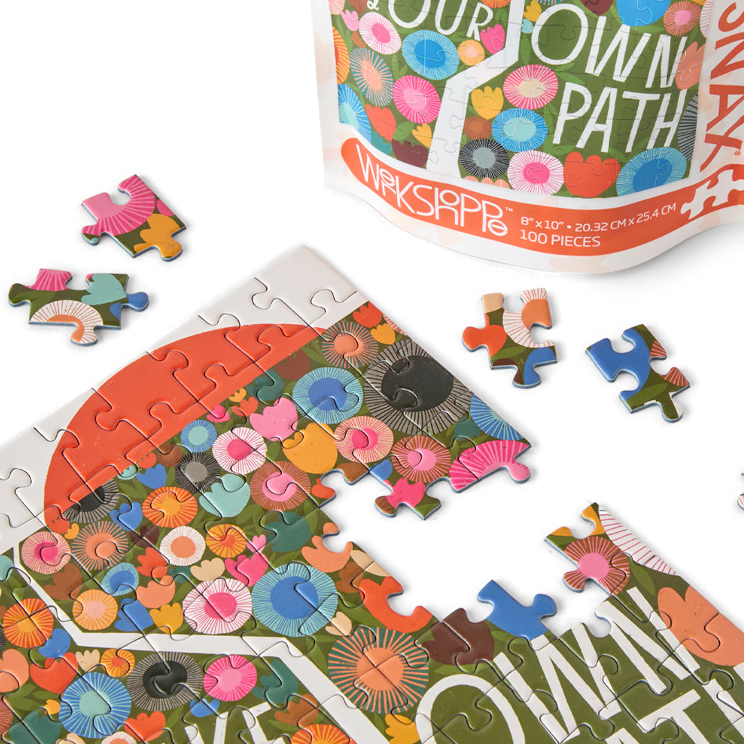 Make Your Own Path 100 Piece Puzzle Snax