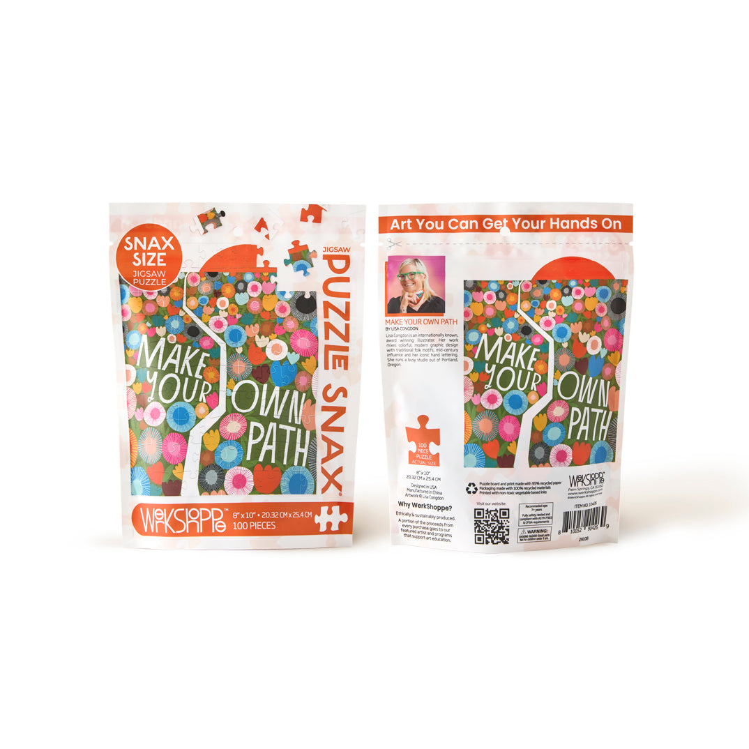 Make Your Own Path 100 Piece Puzzle Snax