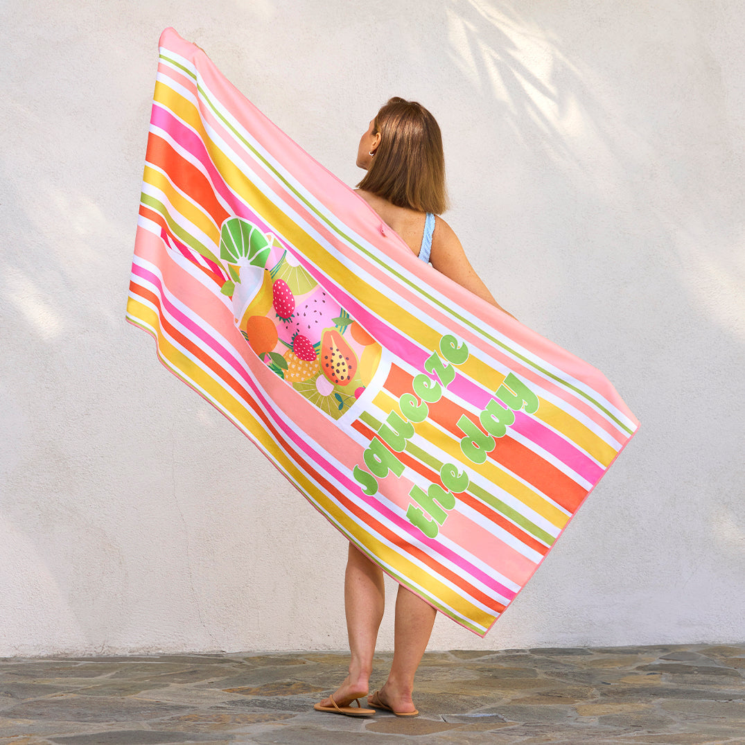Squeeze The Day GO BIG Towel