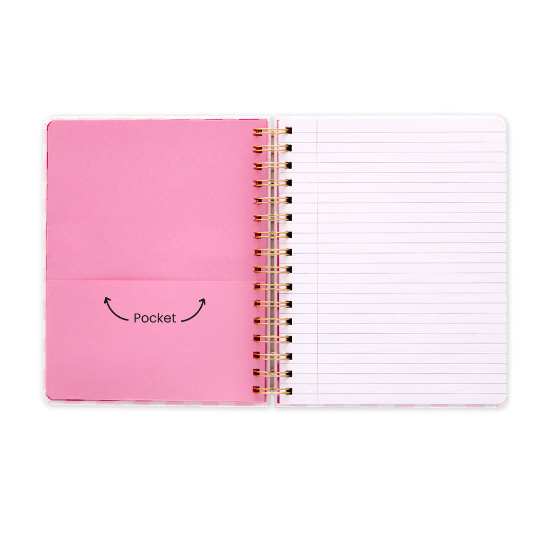 Too Many Thoughts Spiral Notebook