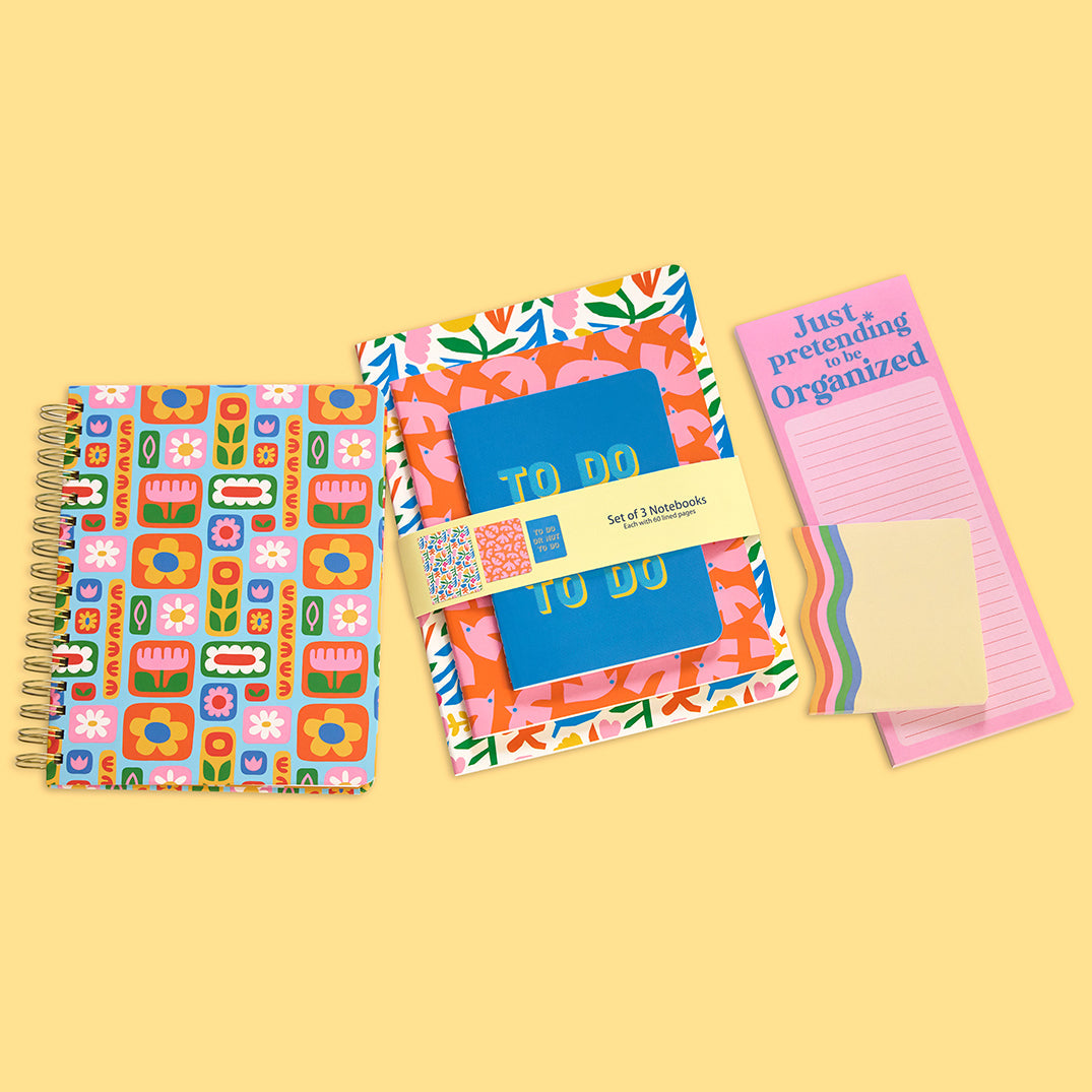 To Do Or Not To Do Stitched Notebook Set