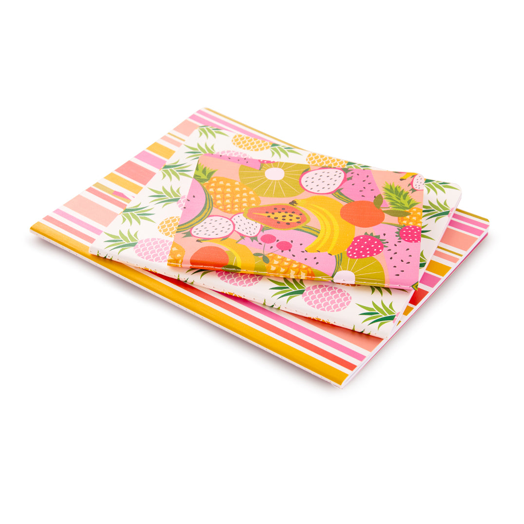 Squeeze The Day Stitched Notebook Set
