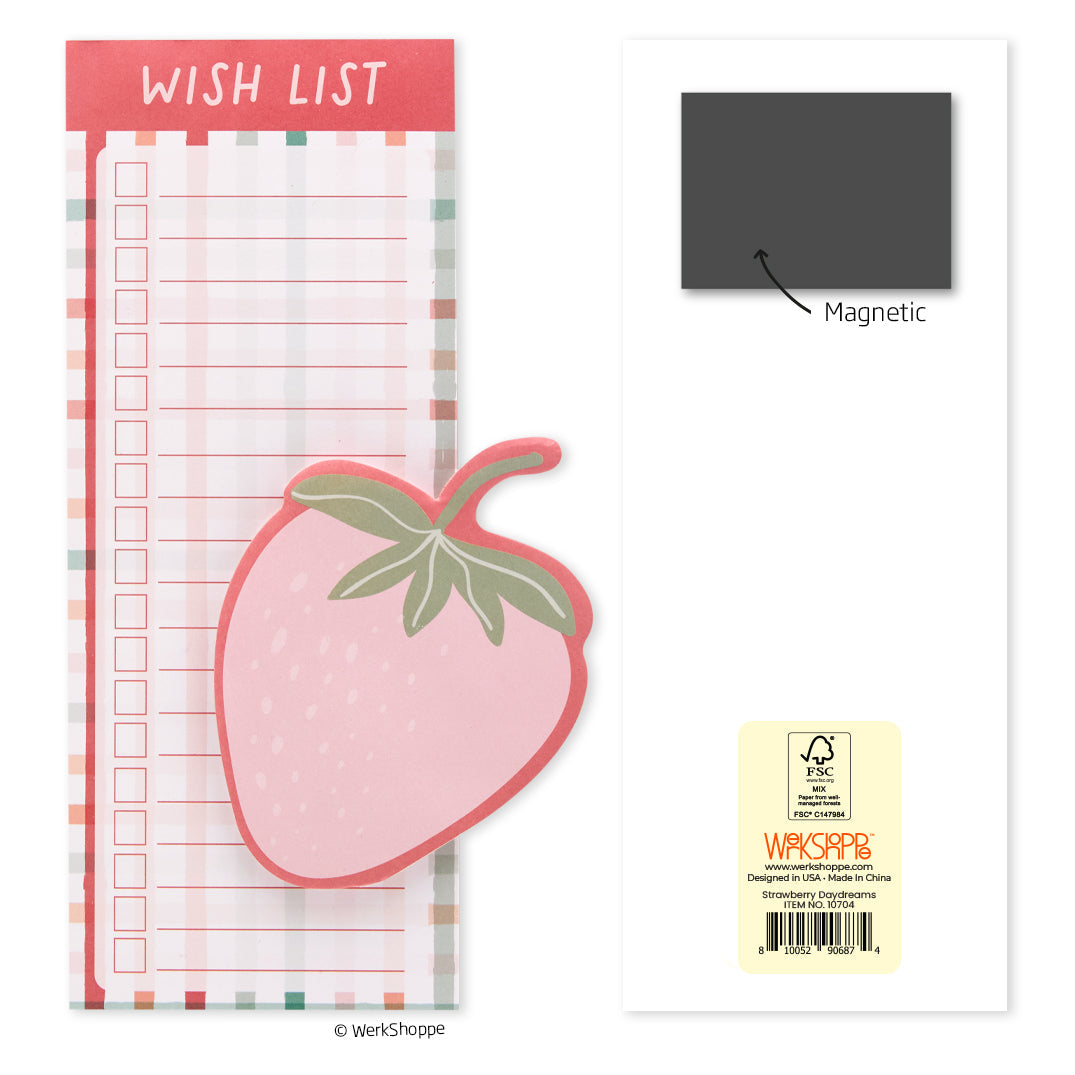 Strawberry Daydreams Magnetic Pad Set