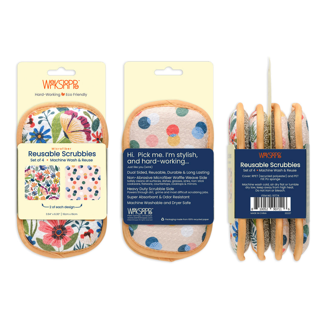 Field Of Flowers Scrubbie Set
