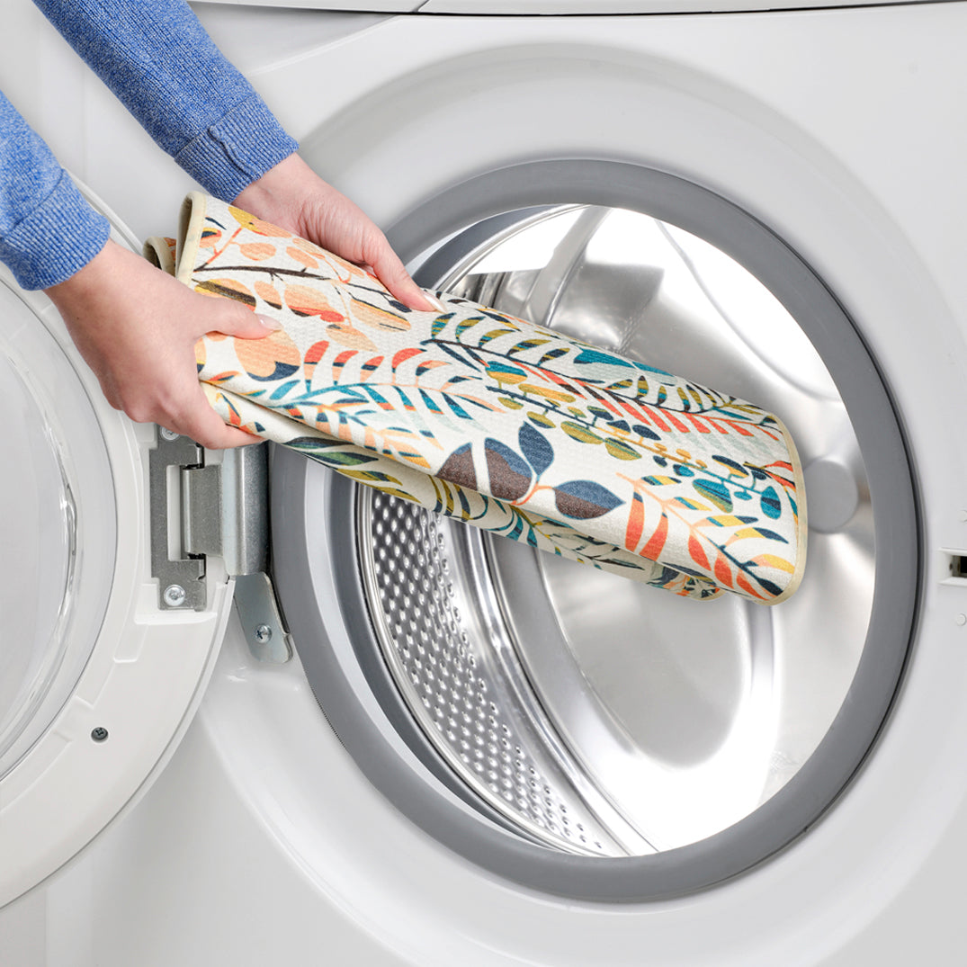 Colorful Leaves Dish Drying Mats