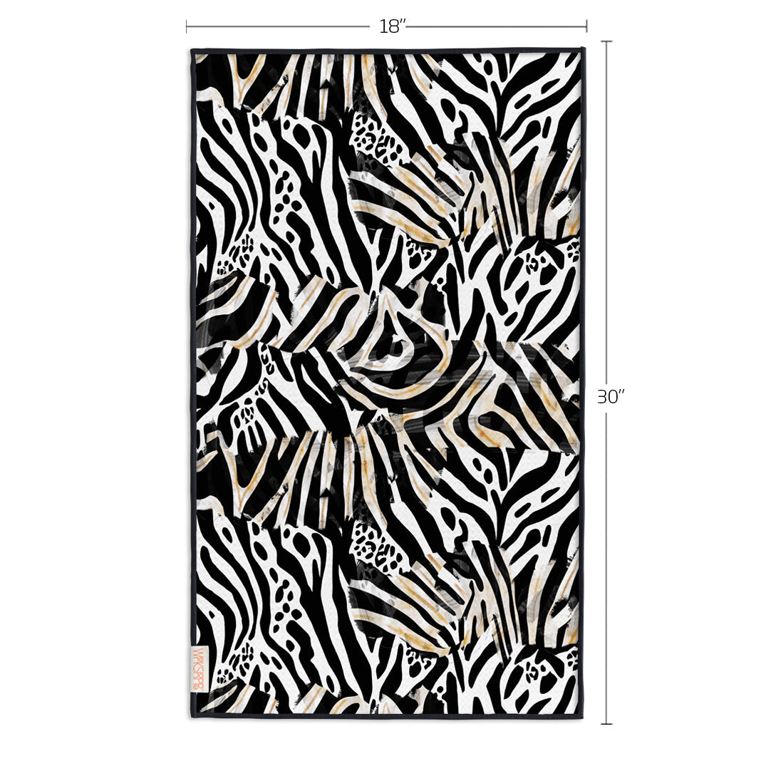 Savanna Tiles Microfiber Towel