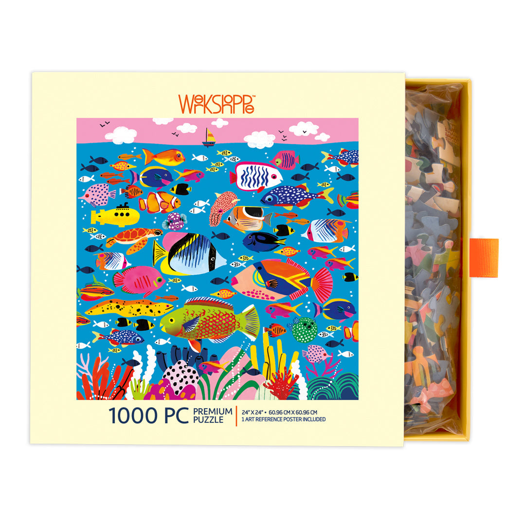 Colorful Ocean 1000 Piece Puzzle