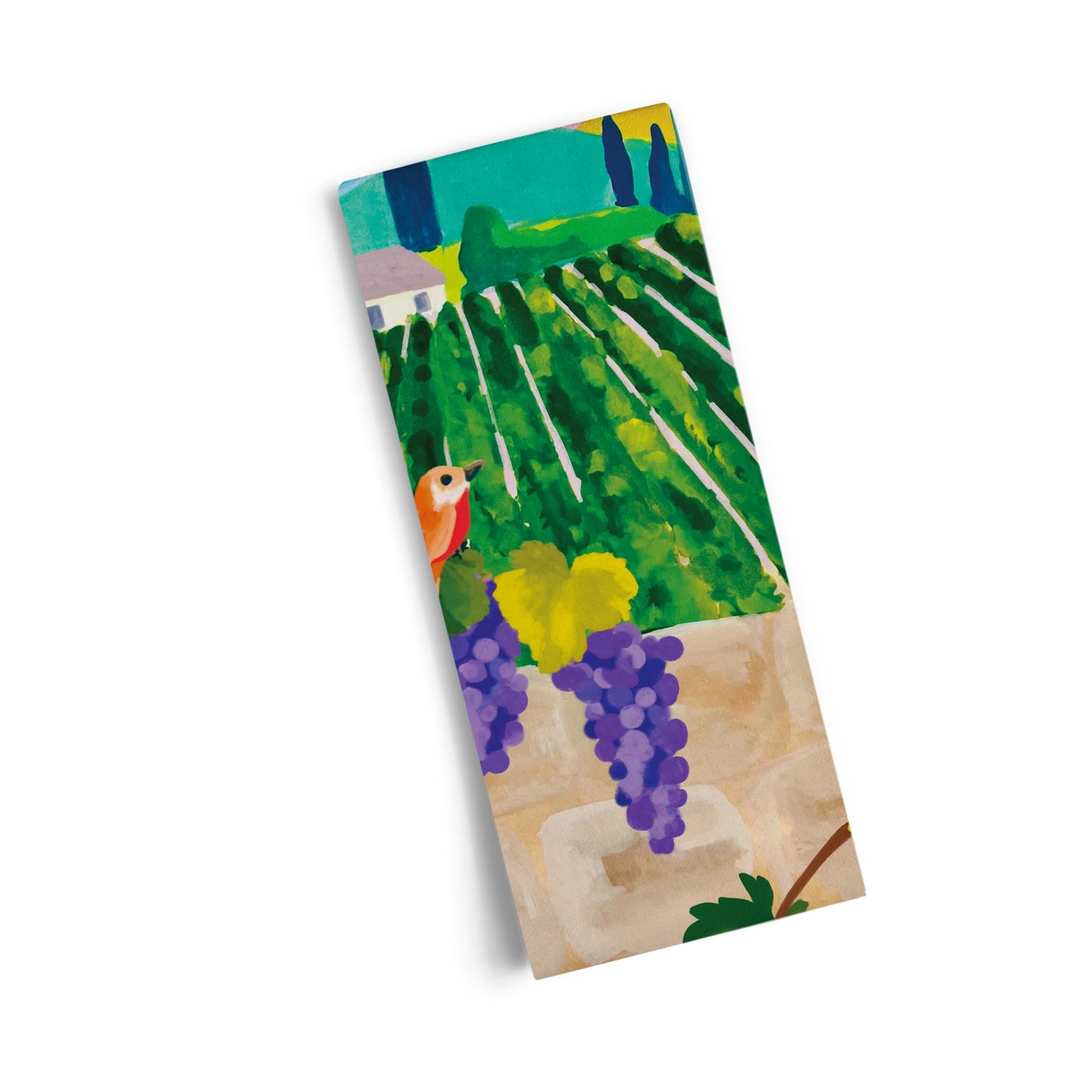 Village Vineyard Cotton Tea Towel
