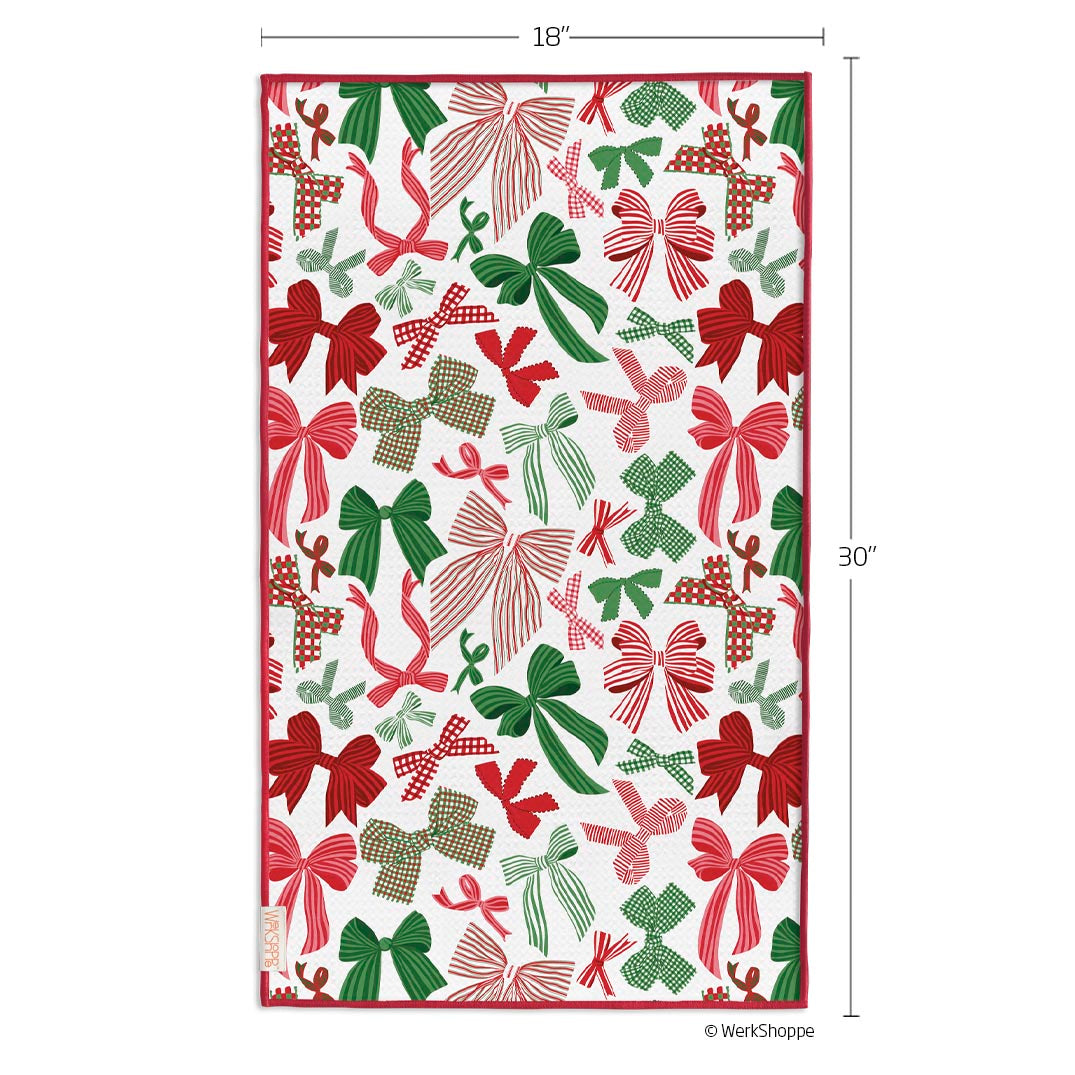 All The Bows Microfiber Towel