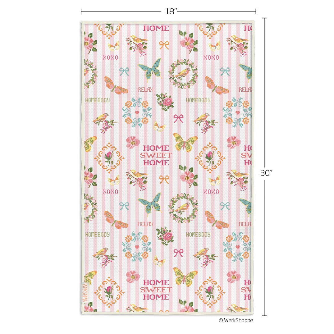 Home Sweet Home Microfiber Towel