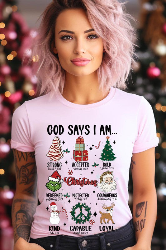God Says I Am... Graphic Tee