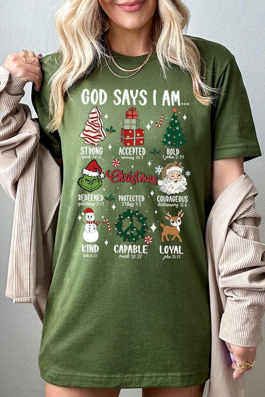 God Says I Am... Graphic Tee