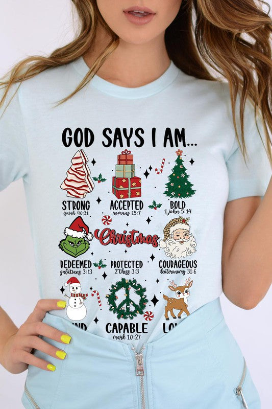God Says I Am... Graphic Tee