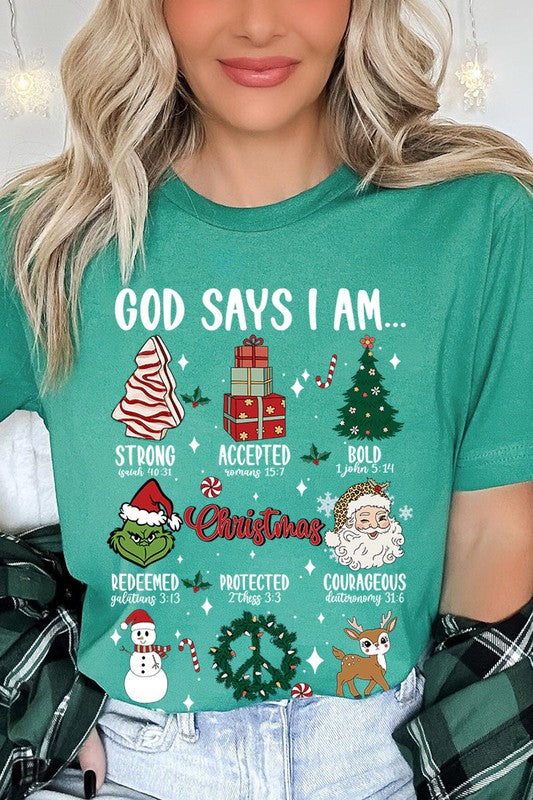 God Says I Am... Graphic Tee