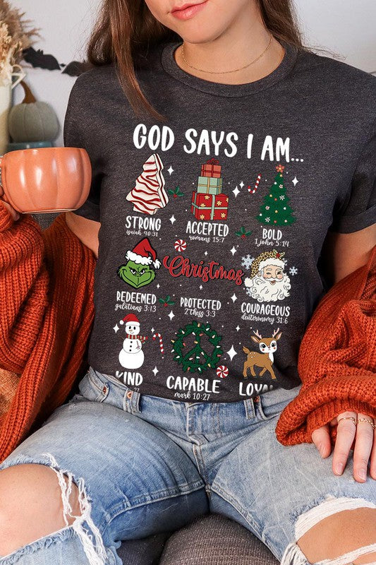 God Says I Am... Graphic Tee