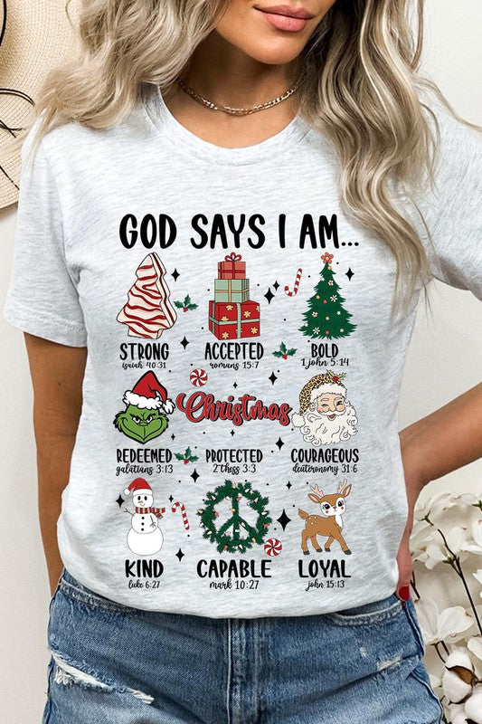 God Says I Am... Graphic Tee