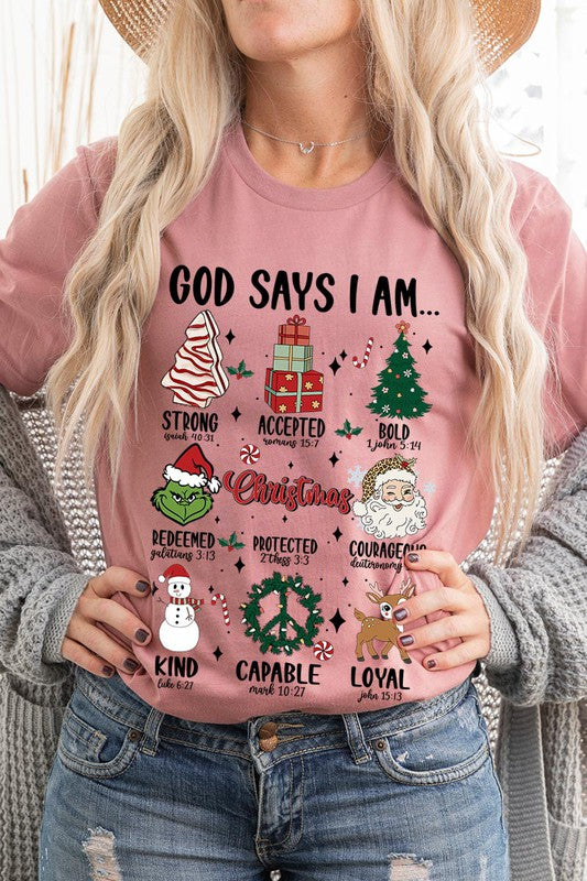 God Says I Am... Graphic Tee