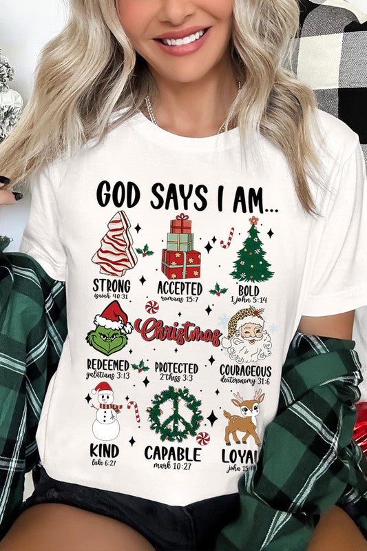 God Says I Am... Graphic Tee