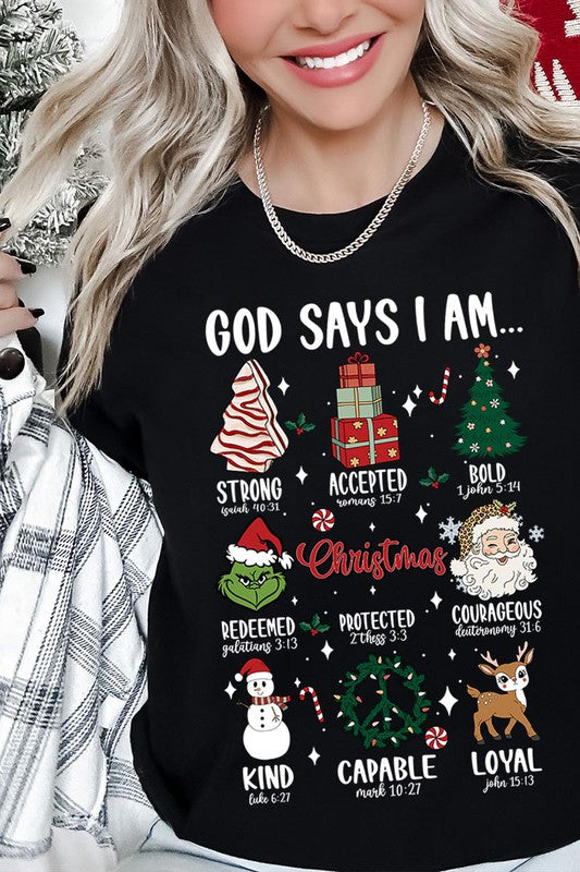 God Says I Am... Graphic Tee