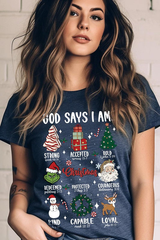 God Says I Am... Graphic Tee