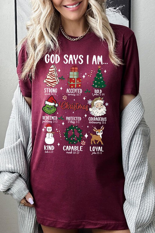 God Says I Am... Graphic Tee