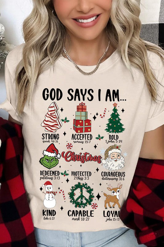 God Says I Am... Graphic Tee