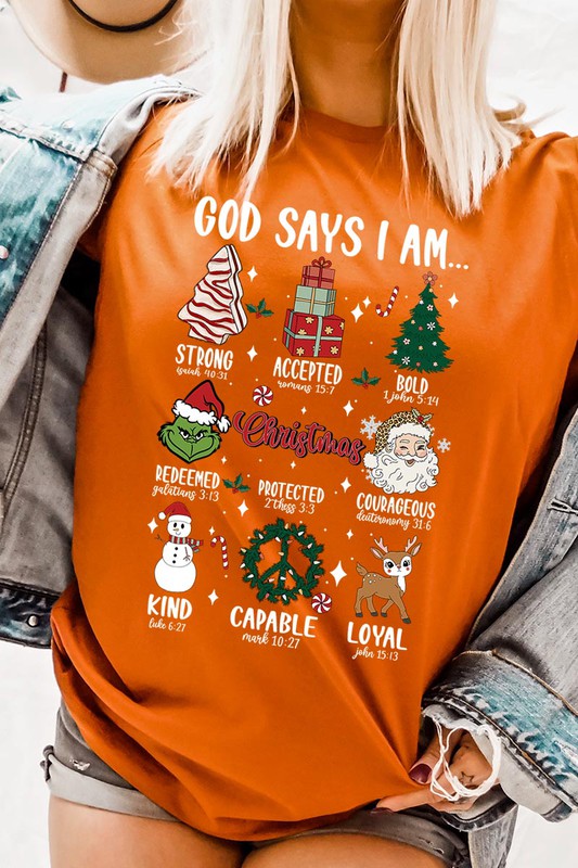 God Says I Am... Graphic Tee