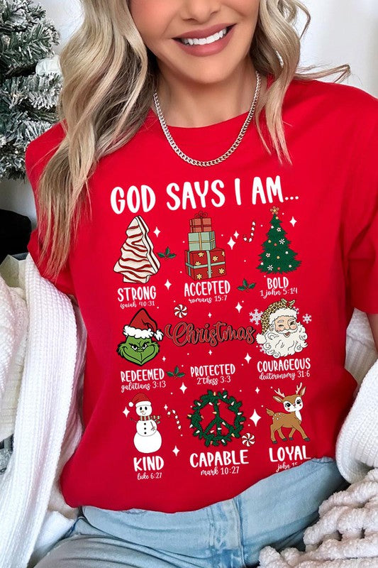 God Says I Am... Graphic Tee