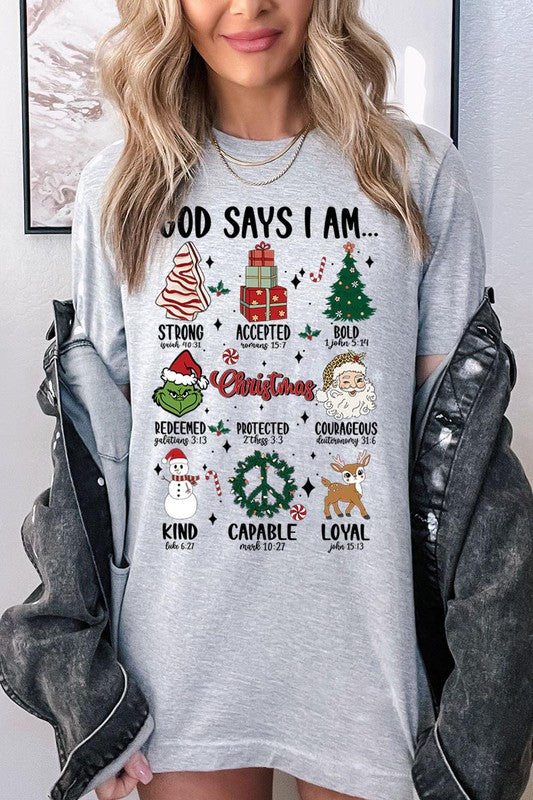 God Says I Am... Graphic Tee
