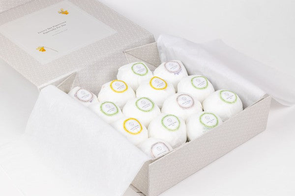14 Handmade Bath Bombs with Essential Oils Set