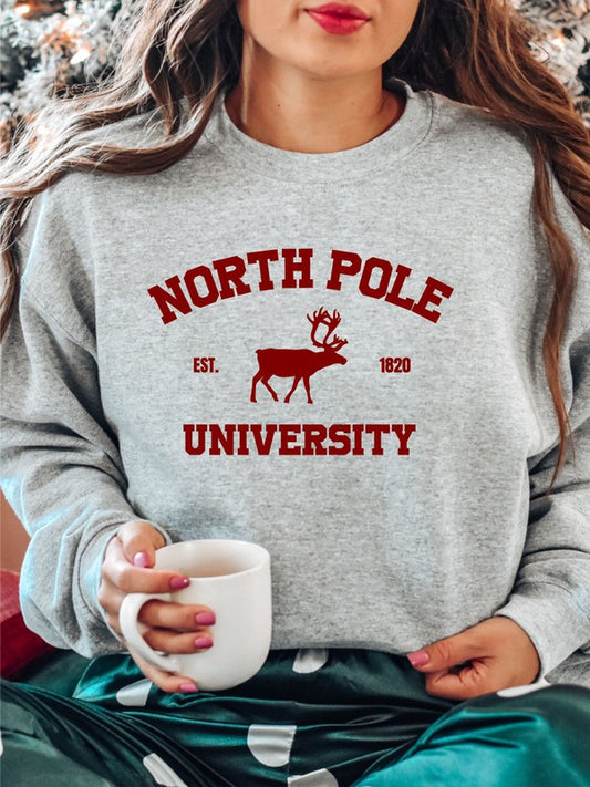 North Pole University Sweatshirt
