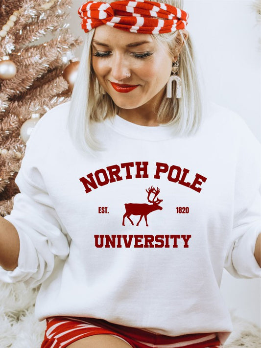 North Pole University Sweatshirt