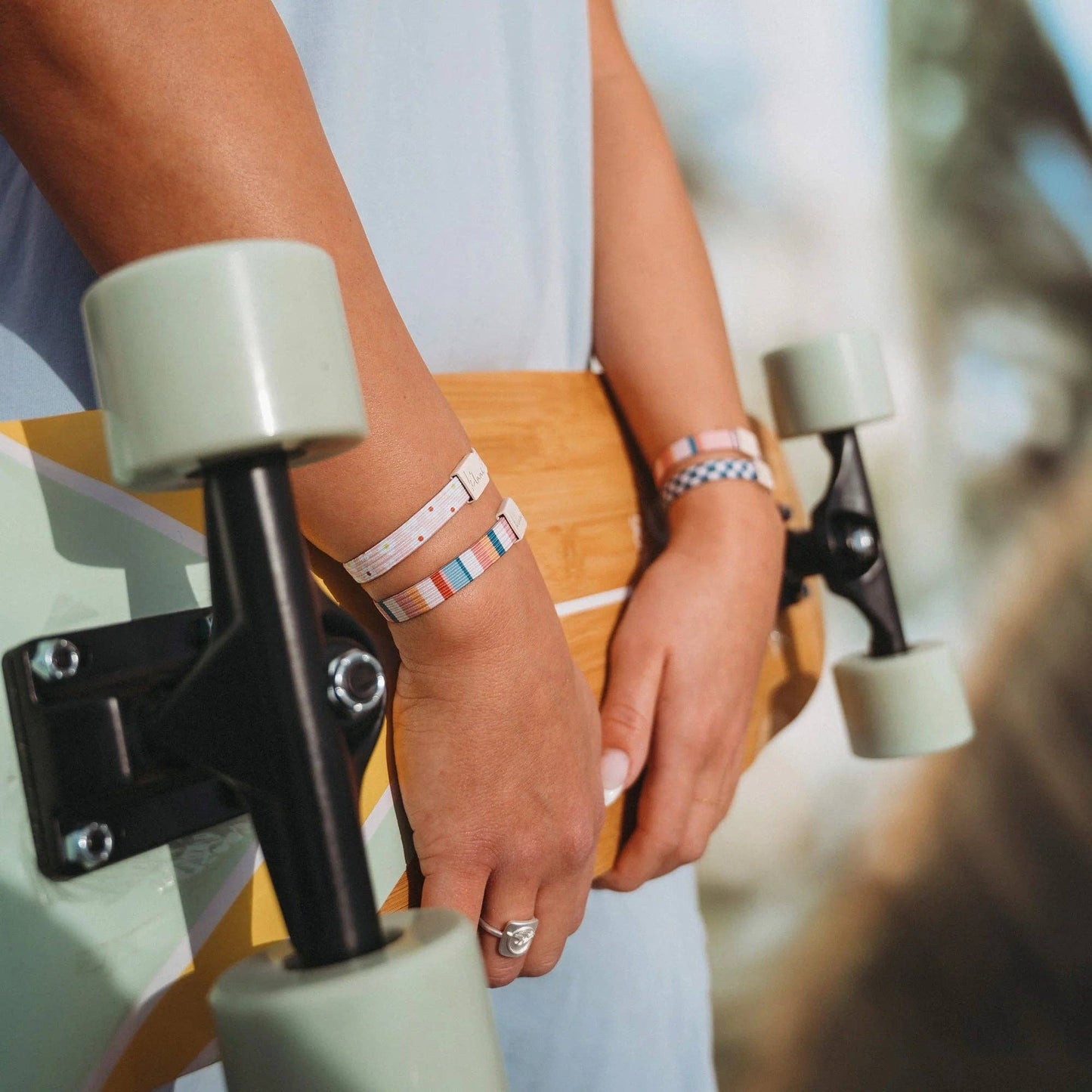 "Passion" Hair Tie Bracelet Set