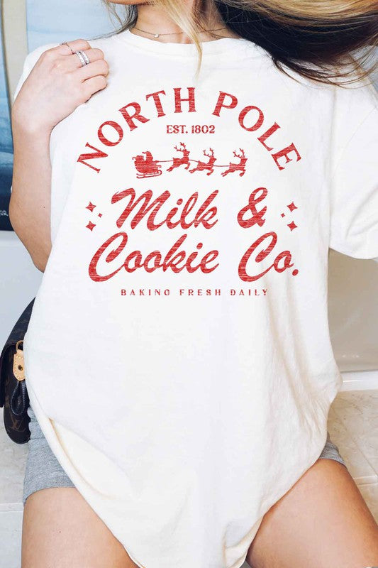North Pole Milk & Cookie Co. Graphic Tee