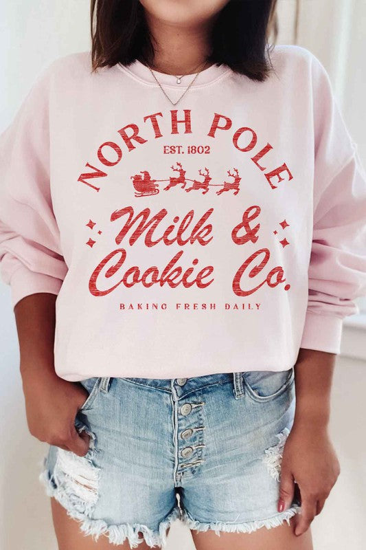 North Pole Milk & Cookie Co. Sweatshirt