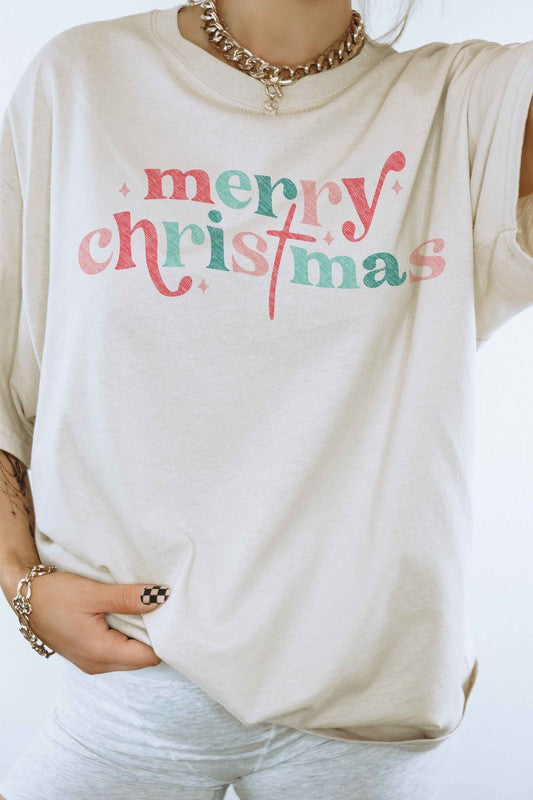 Merry "Christ"mas Pastels Graphic Tee