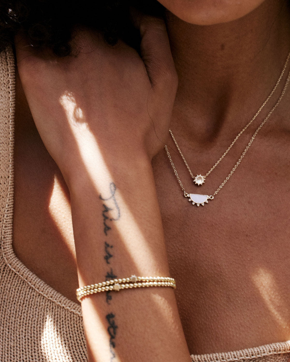 You Are My Sunshine Beaded Icon Bracelet