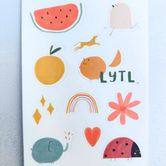 Kids Sticker Sheet | LYTL®️