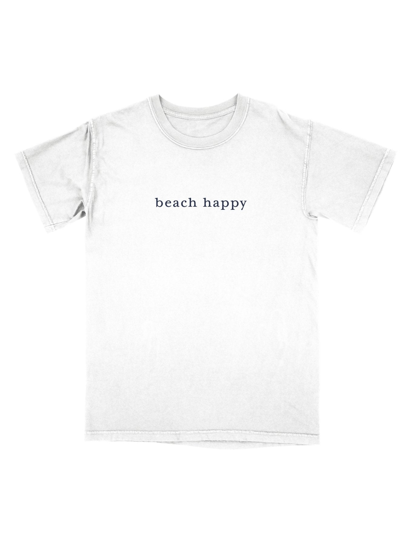 30A Beach Happy Minimalistic T-Shirt
